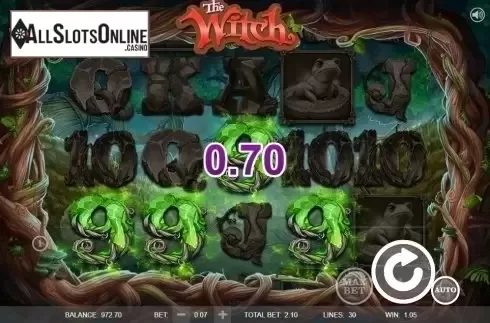 Win Screen 3. The Witch from Booongo