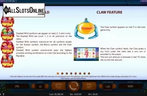 Screen2. Theme Park: Tickets of Fortune from NetEnt