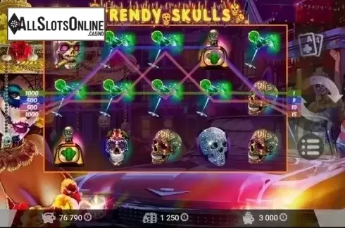 Screen5. Trendy Skulls from MrSlotty