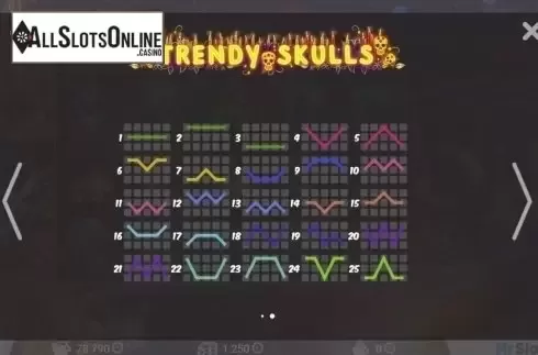 Screen3. Trendy Skulls from MrSlotty