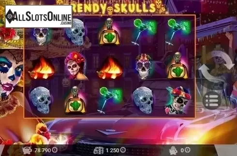 Screen4. Trendy Skulls from MrSlotty