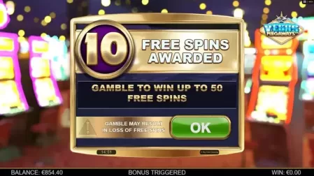 Vegas Megaways slot screenshot 3