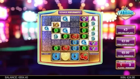Vegas Megaways slot screenshot 4