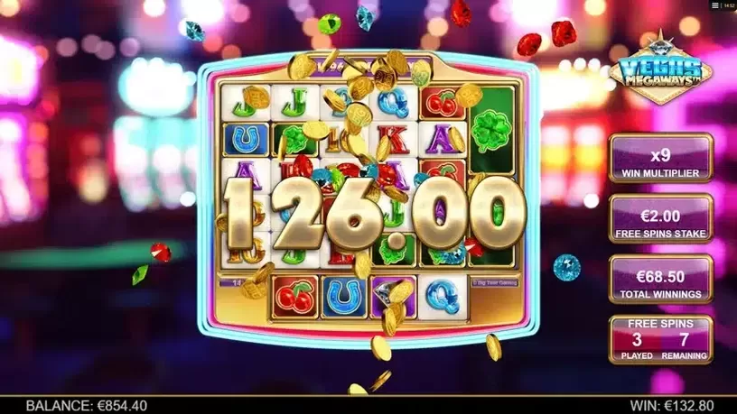 Vegas Megaways slot screenshot 6