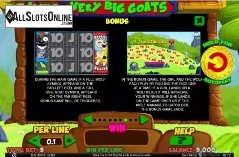 Screen7. Very Big Goats from Spinomenal