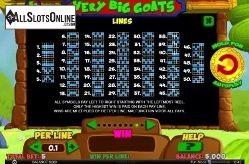 Screen8. Very Big Goats from Spinomenal
