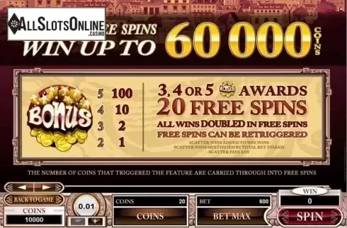 Screen2. Voila! from Microgaming