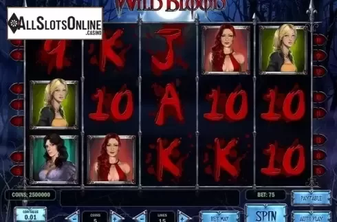 Reels. Wild Blood from Play'n Go