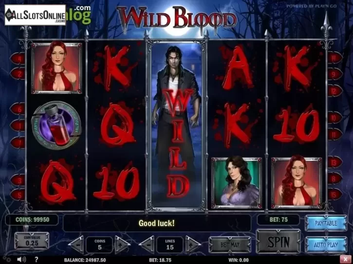 Wild. Wild Blood from Play'n Go