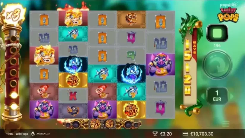 Wild Pops slot screenshot 2