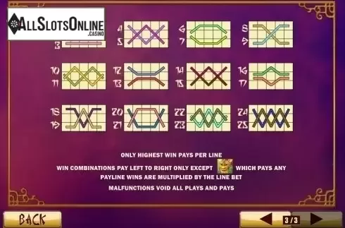 Winlines. Wu Long from Playtech