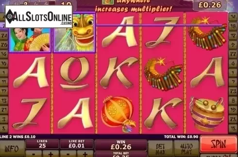 Free spins 2. Wu Long from Playtech