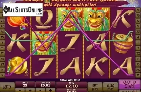 Freespins win. Wu Long from Playtech