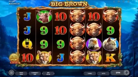 Big Brown slot screenshot 1