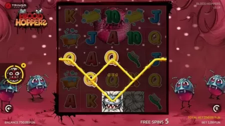 Blood Hoppers slot screenshot 4