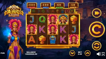 Book of the Aztec’s Legend slot screenshot 1