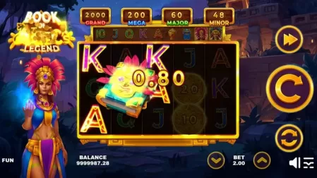 Book of the Aztec’s Legend slot screenshot 2