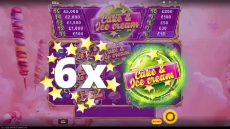 Cake & Ice Cream slot screenshot 2