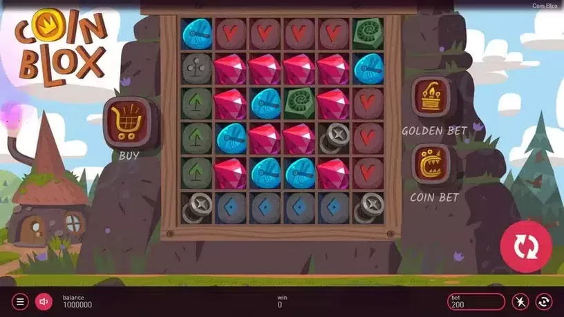 Coin Blox slot screenshot 1