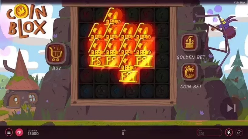 Coin Blox slot screenshot 2