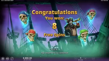 Dead Man’s Drop slot screenshot 3
