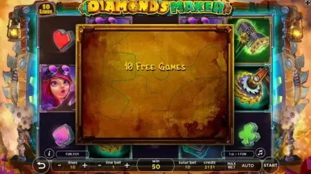 Diamonds Makers slot screenshot 3