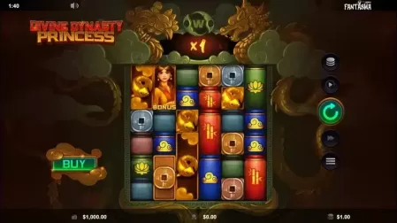 Divine Dynasty Princess slot screenshot 1