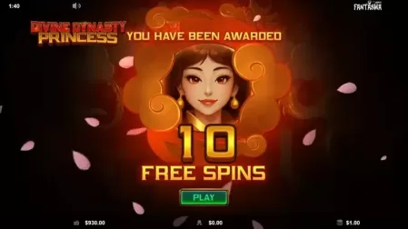 Divine Dynasty Princess slot screenshot 3