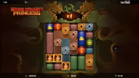 Divine Dynasty Princess slot screenshot 2