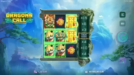 Dragon's Call slot screenshot 2