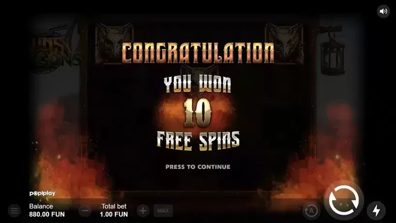 Guns & Dragons slot screenshot 3