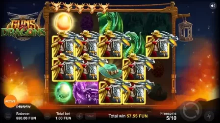 Guns & Dragons slot screenshot 5