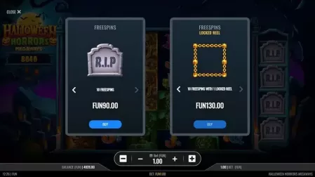 Halloween Horrors Megaways slot screenshot 4