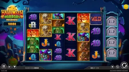 Halloween Horrors Megaways slot screenshot 1