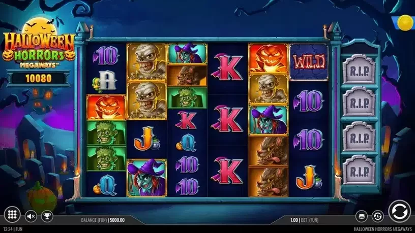 Halloween Horrors Megaways slot screenshot