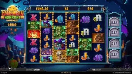 Halloween Horrors Megaways slot screenshot 2