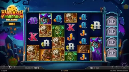 Halloween Horrors Megaways slot screenshot 3