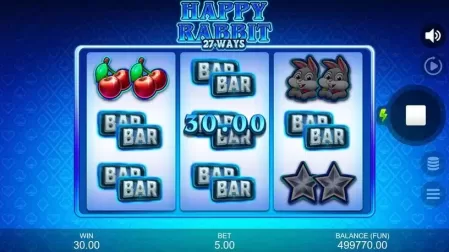 Happy Rabbit: 27 Ways slot screenshot 4