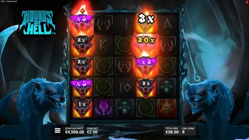 Hounds of Hell slot screenshot 5