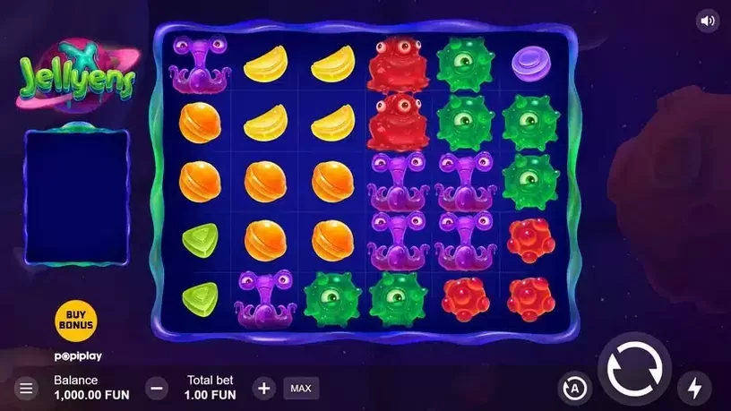 Jellyens X slot screenshot 2