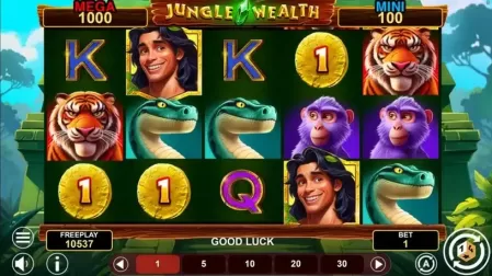 Jungle Wealth Hold And Win slot screenshot 5