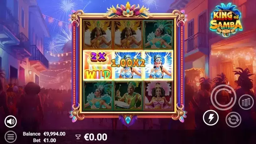 King of Samba slot screenshot 