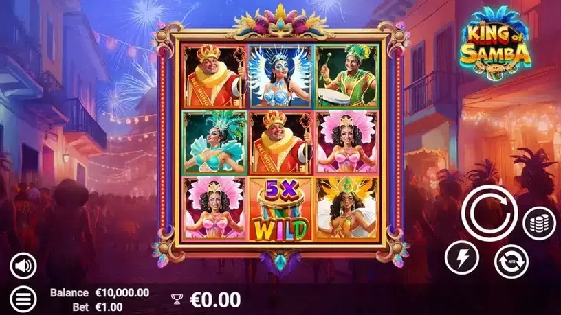 King of Samba slot screenshot 