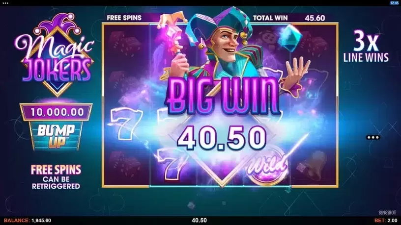 Magic Jokers slot screenshot 6