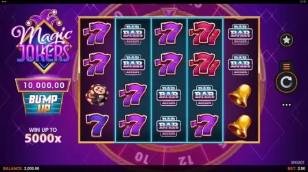 Magic Jokers slot screenshot 1