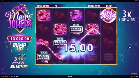 Magic Jokers slot screenshot 5