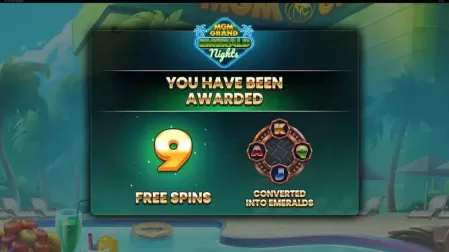 MGM Grand Emerald Nights slot screenshot 3