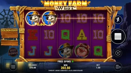Money Farm West slot screenshot 4