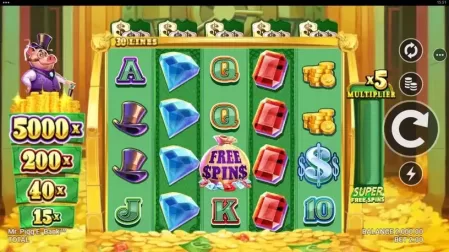 Mr. Pigg E. Bank slot screenshot 1