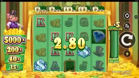 Mr. Pigg E. Bank slot screenshot 2